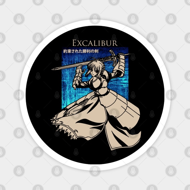 Saber Excalibur Noble Phantasm Magnet by xEmiya